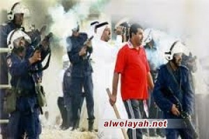 إصابة طفل بحريني برصاص الأمن واعتداء النظام على ممتلكات الشعب