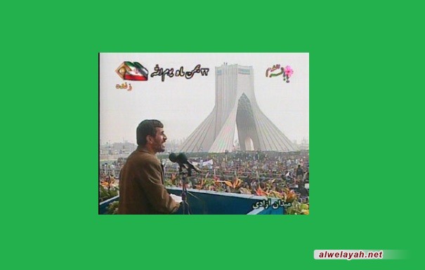 أحمدي نجاد: الثورة الإسلامية هي استمرار لنهضة الأنبياء