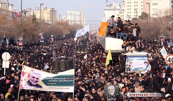 الملايين في طهران ينادون الموت لأميركا وإسرائيل وآل سعود مطالبين بالانتقام