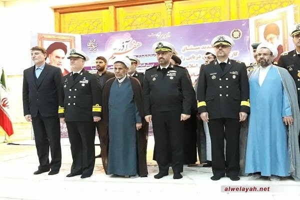القوة البحرية الإيرانية تجدد ميثاقها مع مبادئ الثورة الإسلامية