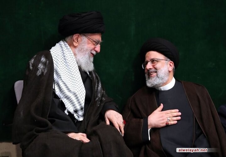 الرئيس الإيراني يلتقي قائد الثورة الإسلامية عشية زيارته إلى الصين