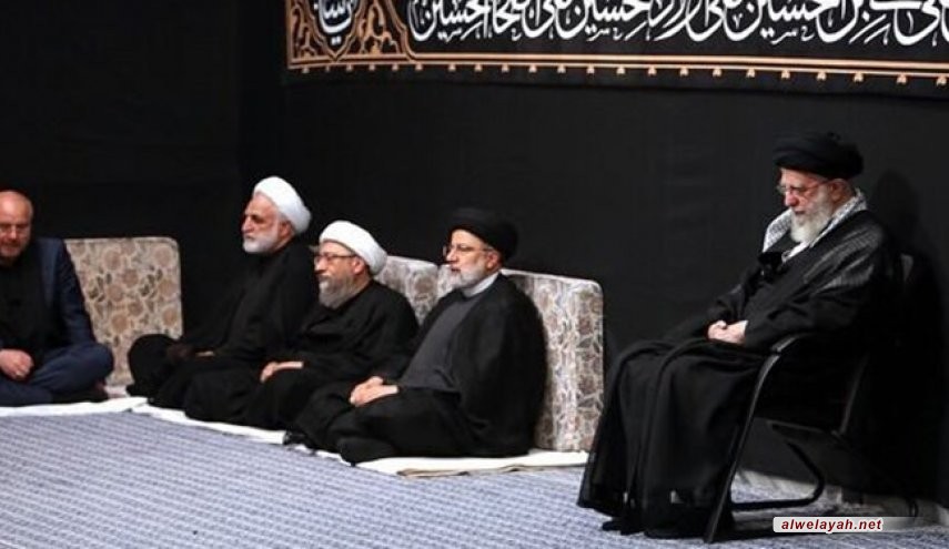 إقامة الليلة الأولى من مراسم العزاء بذكرى استشهاد الإمام الحسين (ع) بحضور قائد الثورة الإسلامية
