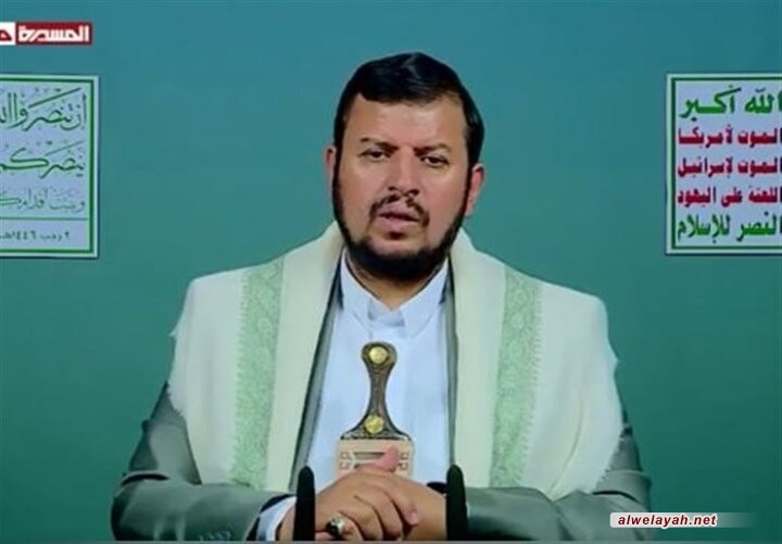 السيد الحوثي: انتصار الشعب الفلسطيني على العدو انتصار تاريخي ولم تنجح أميركا في ثنينا رغم كل الضغوط