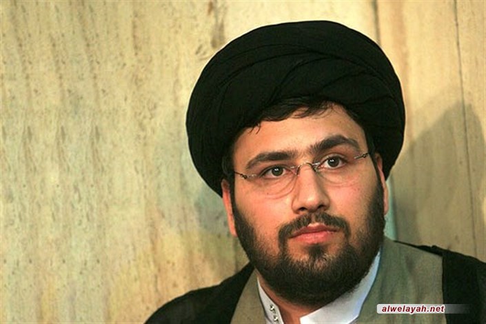 حفيد الإمام الخميني (ره): دعم النظام الإسلامي وقائد الثورة بصلاح الشعب