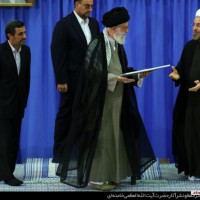 تقرير مصور عن تنصيب الرئيس المنتخب حسن روحاني من قبل الإمام الخامنئي