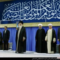 تقرير مصور عن تنصيب الرئيس المنتخب حسن روحاني من قبل الإمام الخامنئي