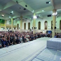 تقرير مصور عن لقاء أساتذة الجامعات مع قائد الثورة الإسلامية 28 رمضان 1434هـ