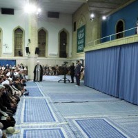 تقرير مصور عن لقاء أهالي آذربيجان مع قائد الثورة الاسلامية