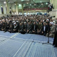 تقرير مصور عن لقاء أهالي آذربيجان مع قائد الثورة الاسلامية