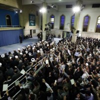 تقرير مصور عن لقاء أهالي آذربيجان مع قائد الثورة الاسلامية