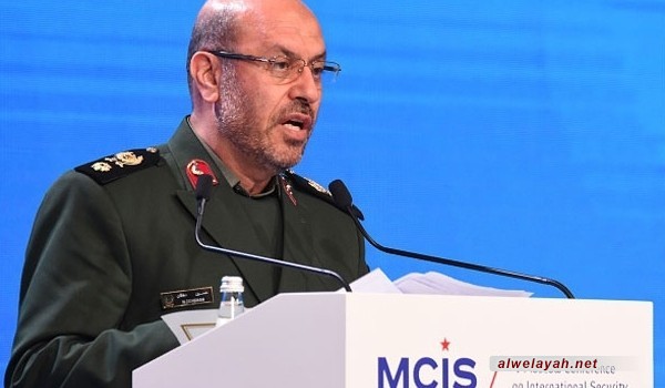 وزير الدفاع الإيراني: دم الشهيد "مصطفى بدر الدين" سوف يجتث جذور الإرهاب