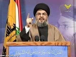 السيد نصر الله في تشييع القائد: دم عماد مغنية سيخرج اسرائيل من الوجود