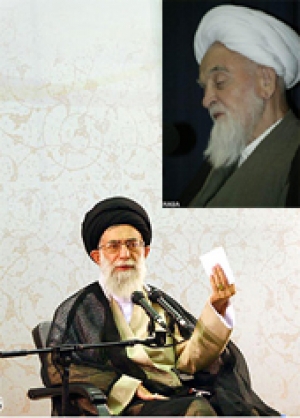 القائد يعزي بوفاة العالم الزاهد آية الله اشتهاردي