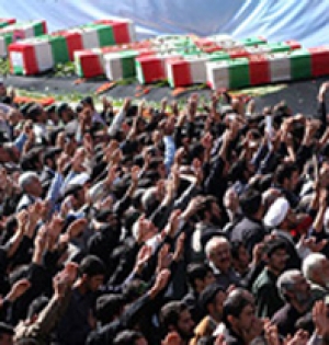 وصول رفات جثامين 41 شهيدا لمرحلة الدفاع المقدس عبر حدود شلمجة