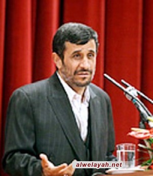 احمدي نجاد يؤكد على الجهود الحثيثة لتحقيق مبدأ الجهاد الاقتصادي