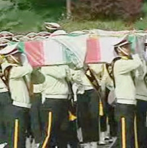 تشييع رفات 28 شهيدا من شهداء فترة الدفاع المقدس