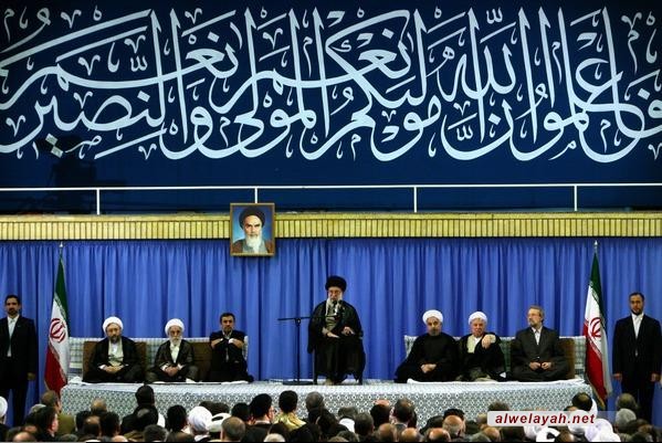 قائد الثورة الإسلامية: الحكمة والعقل أساس علاقاتنا مع الآخرين