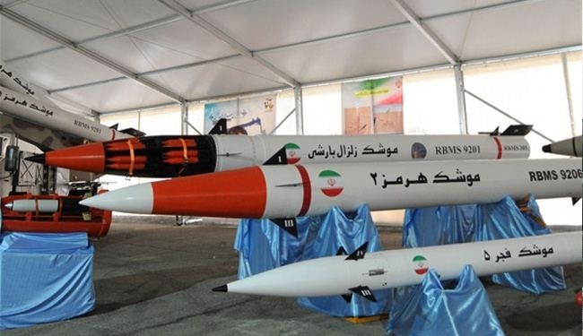 صاروخ "الزلزال الممطر" الإيراني يضم 30 قنبلة بوزن 17 كيلوغراما