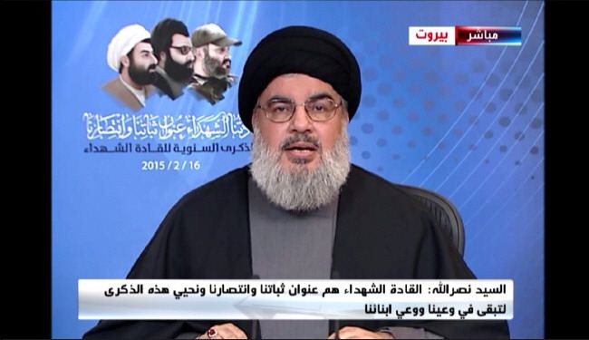 السيد نصر الله: نحن ندافع عن الاسلام وتعالوا نذهب لاي مكان لمواجهة الارهاب