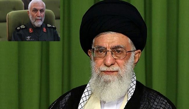 الإمام الخامنئي يعزي باستشهاد العميد همداني