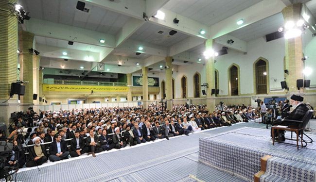 الإمام الخامنئي: سنتصدى بقوة لأي تغلغل أميركي