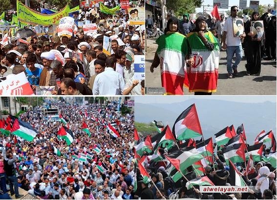المسلمون يحيون يوم القدس دعما للفلسطينيين وتنديدا بمفاوضات التسوية