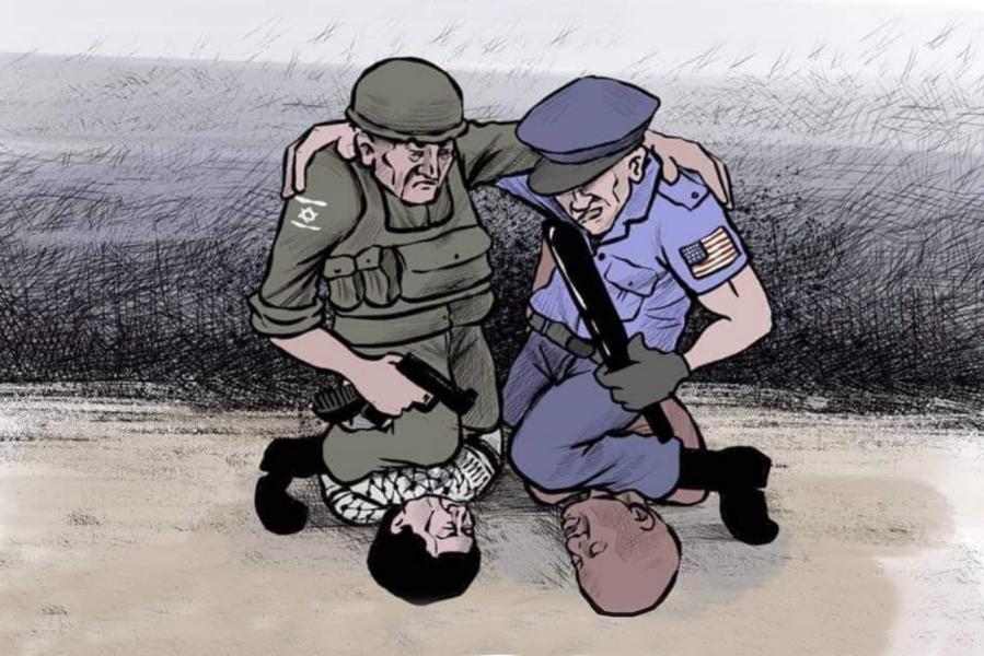 من مينابوليس إلى فلسطين؛ حقوق الإنسان الأمريكيّة الخادعة