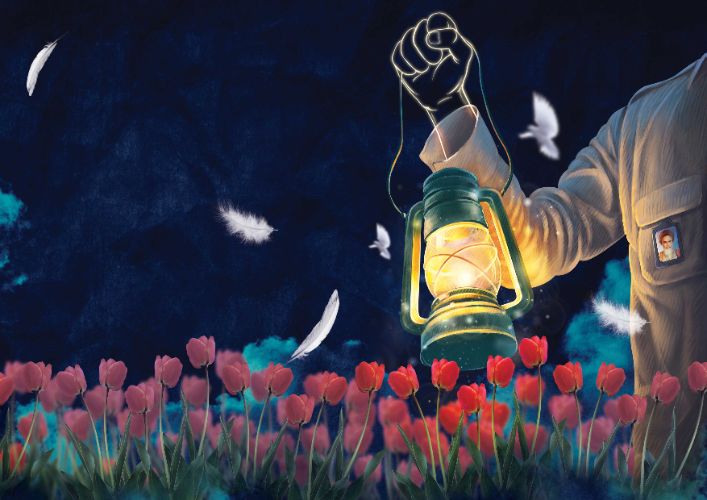 منبر جهاد التبيين – كواليس لقاء مداحي وشعراء اهل البيت (ع) مع الإمام الخامنئي (دام ظله)