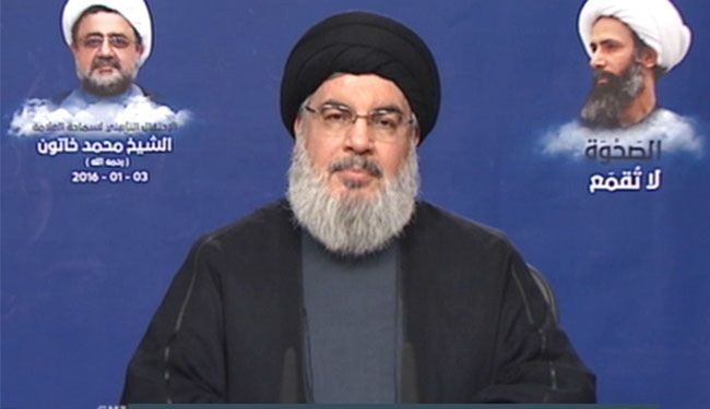 القائد الشهيد السيد حسن نصرالله: إعدام الشيخ نمر النمر لها رسالة مهمة للعالم العربي والإسلامي