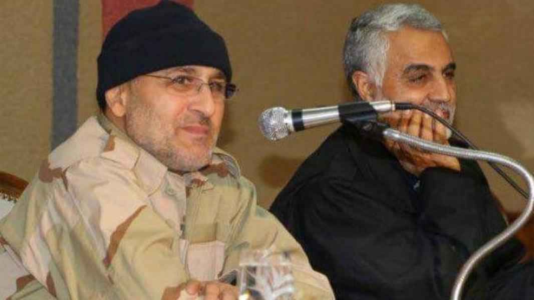 لقطات خاصة للشهيد القائد قاسم سليماني مع الشهيد القائد مصطفى بدر الدين