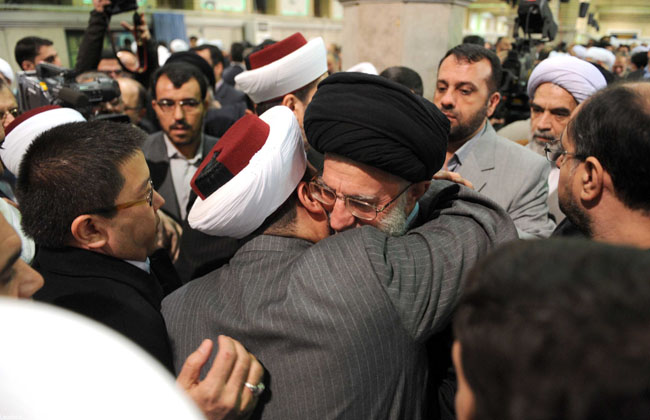 القائد يستقبل ضيوف الوحدة الإسلامية