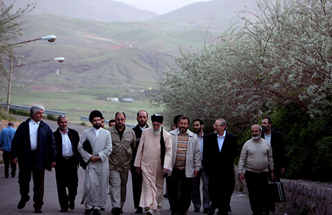 صعود القائد الى الجبل