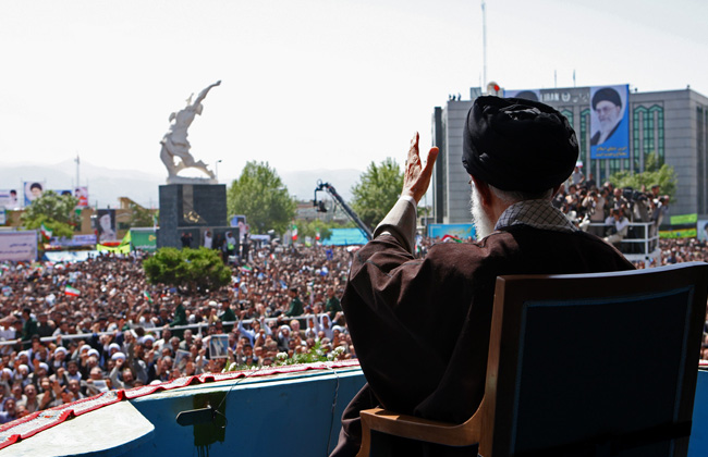 حضور القائد في مريوان 