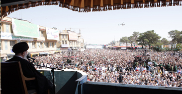 زيارة السيد القائد إلى مدينة قم