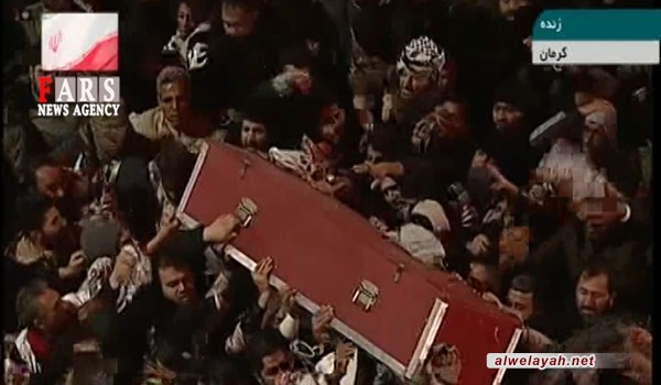 بعد دك قواعد أميركية.. جثمان الحاج قاسم سليماني يوارى الثرى