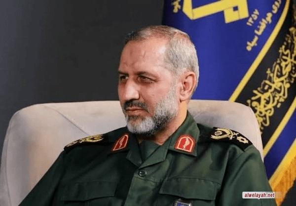 قائد القوات الجوفضائية للحرس الثوري يدعو الشعب الإيراني للحفاظ على تواجده في الشوارع والساحات