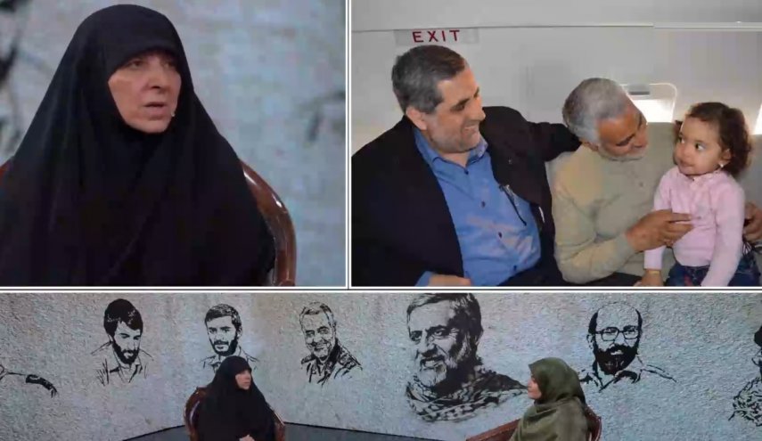 زوجة القائد"الحاج رمضان" تروي ذكرى من أدب الشهيد قاسم سليماني