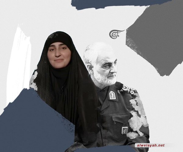 في مقابلة مع قناة الميادين؛ زينب سليماني تروي حياة أبيها في الحرب والمنزل