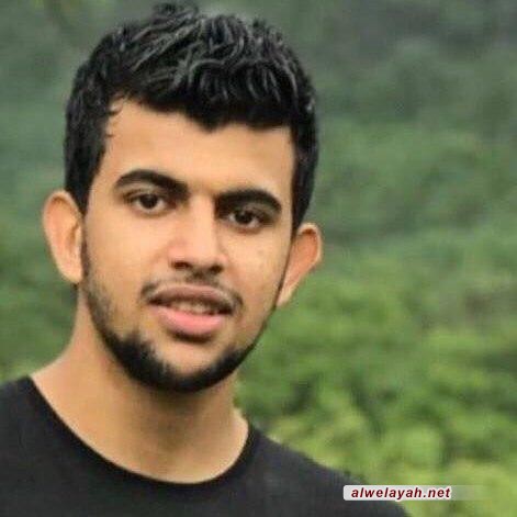 استشهاد الشاب محمد إبراهيم المقداد بعد تأثره بالغازات السامة التي تطلقها قوات آل خليفة