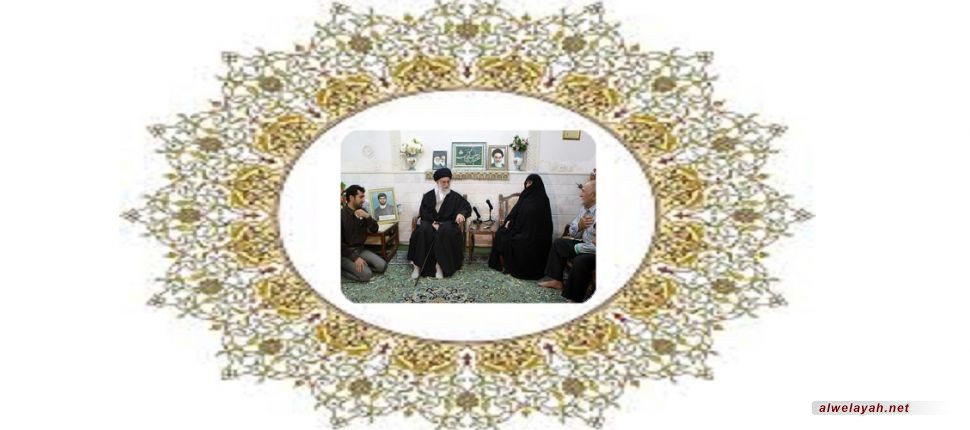 قصّة زيارة القائد لعائلة الشهداء "كاركوب زاده"