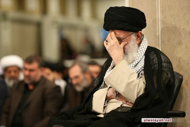 مراسم عزاء في ذكرى استشهاد الإمام علي (ع) بحضور قائد الثورة الإسلامية