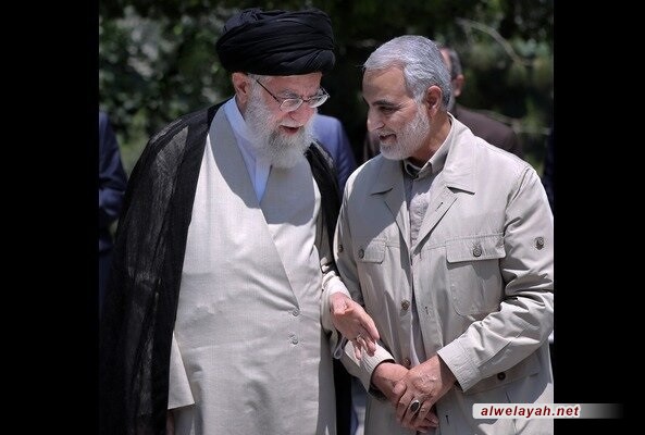 أبرز 12 صفة شخصية لدى الحاج قاسم سليماني في كلام الإمام الخامنئي