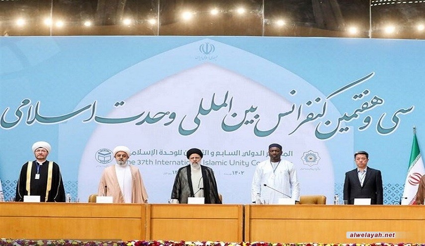 انطلاق أعمال مؤتمر الوحدة الإسلامية الـ 37 في طهران