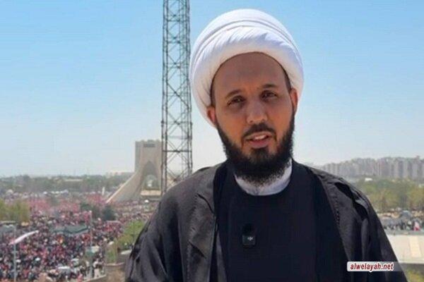 الشيخ أحمد سلمان: التشييع المهيب للقائد الشهيد دليل مواجهة الشعب الإيراني لأمريكا