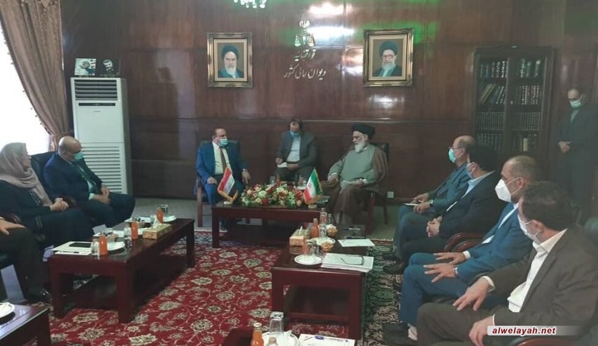 رئيس المحكمة العليا يؤكد على متابعة قضية اغتيال الشهيد سليماني