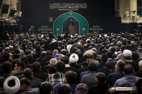 إقامة الليلة الأخيرة من مراسم العزاء بذكرى استشهاد السيدة الزهراء (س)