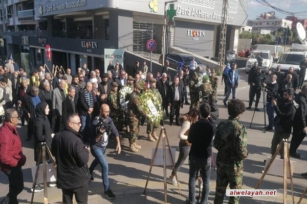 اللبنانيون يحيون ذكرى استشهاد قادة النصر