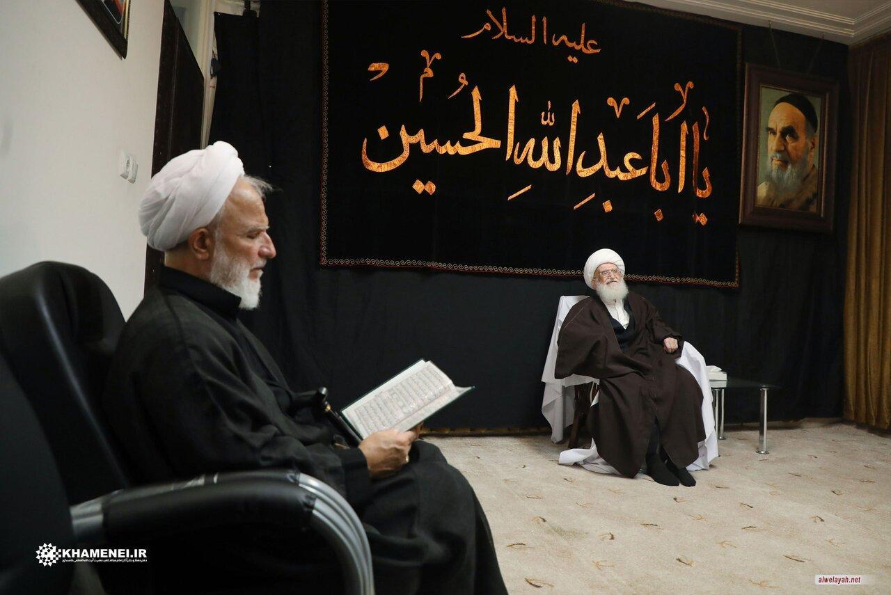 مراسم تأبين قائد الثورة الإسلامية الشهيد برعاية سماحة آية الله العظمى نوري الهمداني