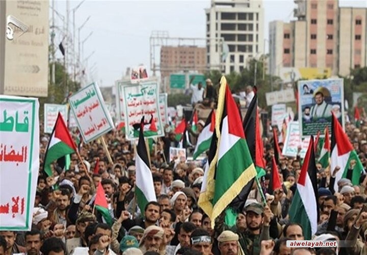 مسيرات اليمن المليونية الداعمة لغزة: لا أمن للكيان الصهيوني