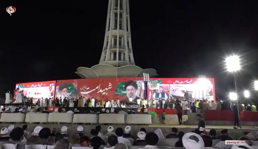 لاهُور تودّع القائد.. حفل تأبيني ويوم بيعة مع آية الله السيد مجتبى الخامنئي